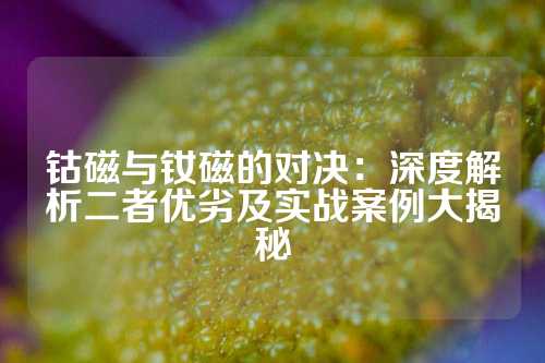 钴磁与钕磁的对决:深度解析二者优劣及实战案例大揭秘